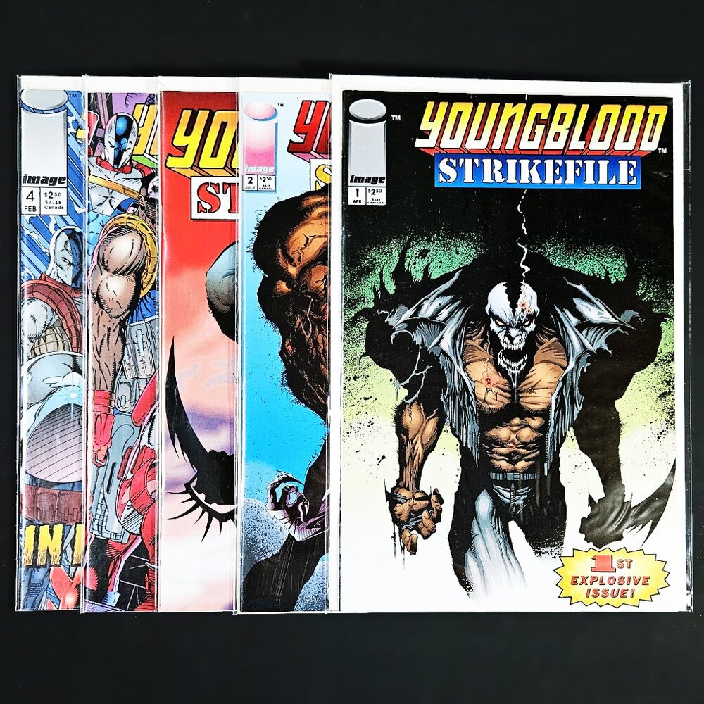 Youngblood 5 Book Lot (1992-93)